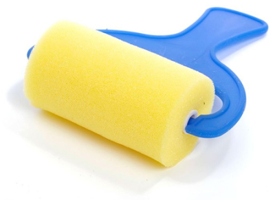 Валик 75мм поролоновый