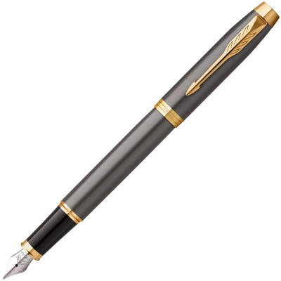 Ручка перьевая Parker IM Core Grey GT перо Fine