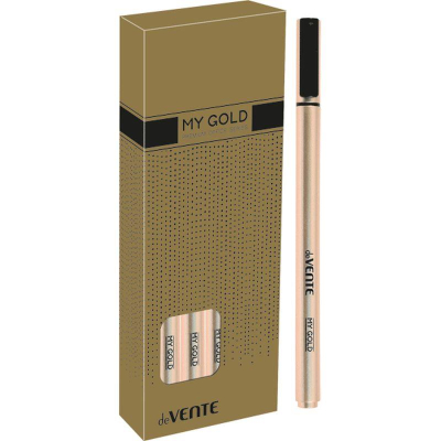 Ручка шариковая deVENTE 0.7мм 'My Gold' золотистый корпус синяя
