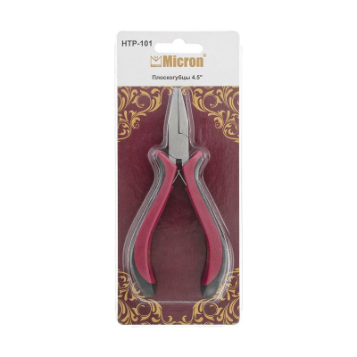 Плоскогубцы Micron h-12.5см металлические в блистере