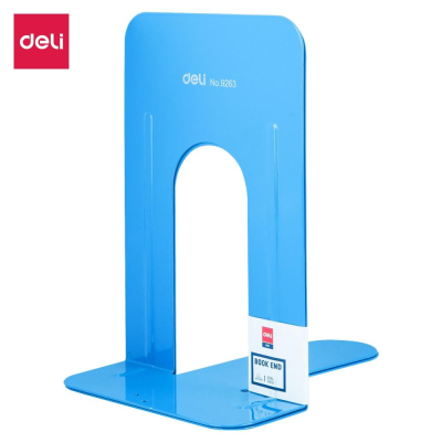 Держатель для книг Deli 'Pro' стальной&nbsp;&nbsp;2шт синий