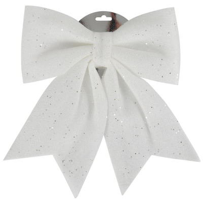 Бант 30см пенополиэтилен белый