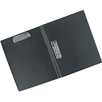 Папка с боковым прижимом и верхним прижимом 15мм Бюрократ цвета ассорти