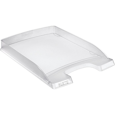 Поддон для бумаг Leitz Plus Slim h-37мм прозрачный