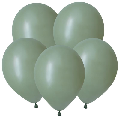 Шар воздушный DECOBAL  30см Пастель зеленый эвкалипт