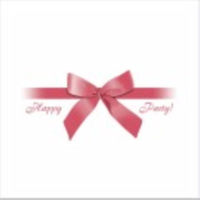 Салфетки ArtBouquet 'Подарок бордовый' 20х20см 250шт 2-слойные