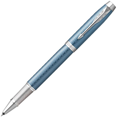 Роллер Parker IM Premium Blue Grey CT Fine черные чернила