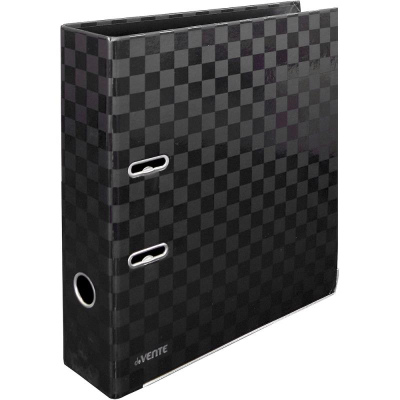 Папка файл A4&nbsp;&nbsp;75мм deVENTE 'Total Black' Квадрат разобранная