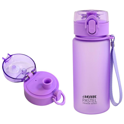 Бутылочка для воды deVENTE&nbsp;&nbsp;0.40л 'Pastel' с диффузором пластиковая сиреневая