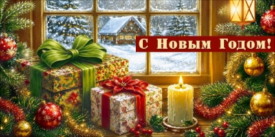 Конверт для денег 'С Новым Годом!'