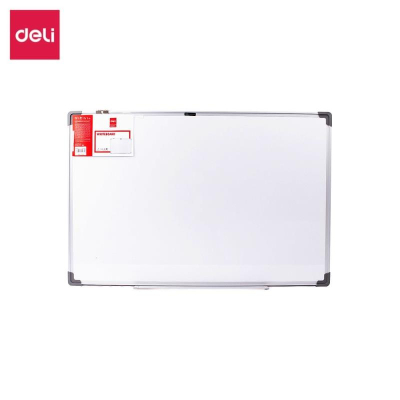 Доска магнитно-маркерная&nbsp;&nbsp;90х60см Deli алюминиевая рамка лаковое покрытие