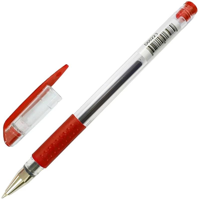 Ручка гелевая Dolce Costo 0.5мм&nbsp;&nbsp;с резиновой манжетой красная