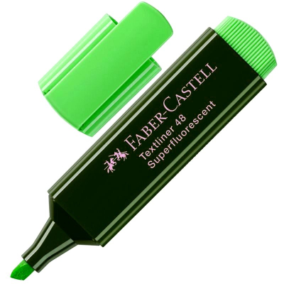 Текст-маркер Faber-Castell Textliner  1-5.0мм зеленый