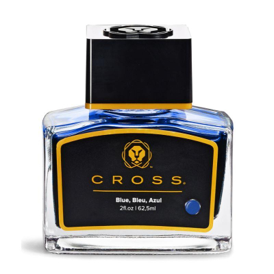 Чернила для перьевой ручки Cross 62.5мл синие