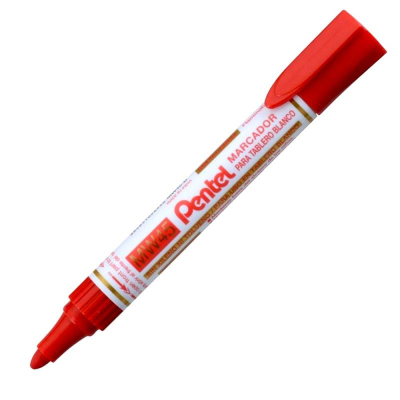 Маркер для доски Pentel круглый  2.2мм красный
