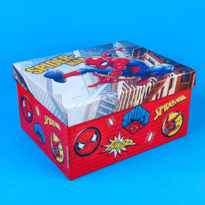 Коробка подарочная 31х25х16см Disney 'Человек-паук' складная