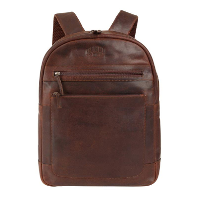 Рюкзак деловой Klondike 1896® 34х40х9см 'Digger Sade' 1 отдел 4 кармана кожа темно-коричневый