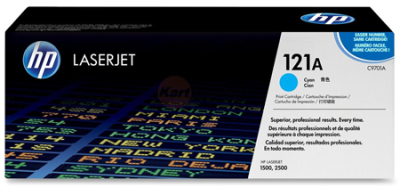 Картридж лазерный HP (121A) Color LJ 1500/2500 голубой ресурс 4 000стр