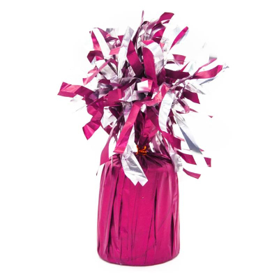 Грузик для воздушных шаров Веселуха 'Конус' розовый малиновый 170г