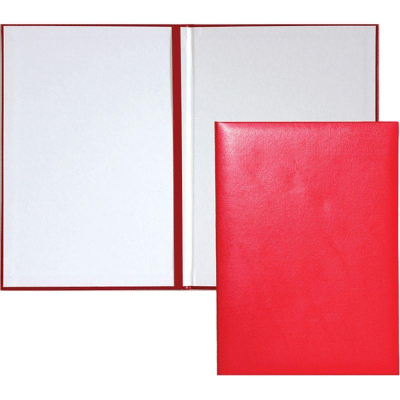 Папка адресная без нанесения deVENTE бумвинил красная