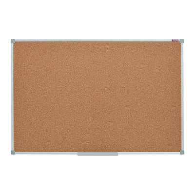 Доска пробковая 150х100см Attache 'Classic' алюминиевая рамка