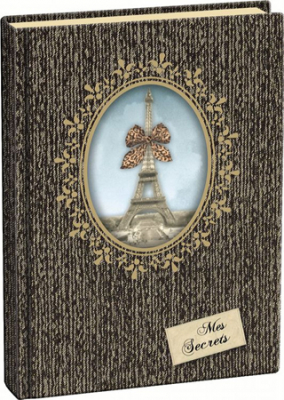 Записная книжка A6 120л без линовки Clairefontaine Les Cakes de Bertrand Paris тонированный блок