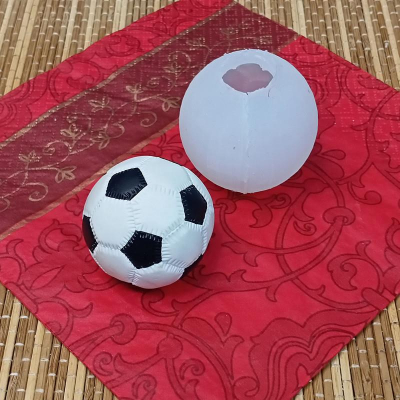 Молд силиконовый 3D 'Футбольный мяч' d-4см