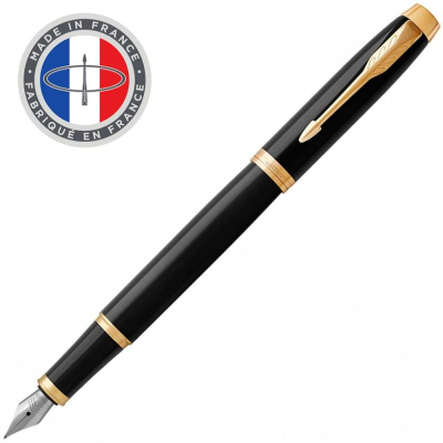 Ручка перьевая Parker IM Core 2017 Black GT F321 перо Fine