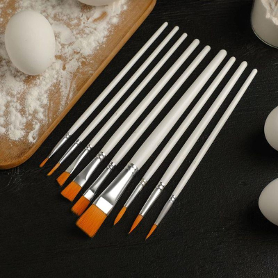 Кисти кондитерские набор Ларсон набор 10шт