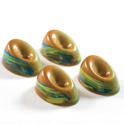 Форма поликарбонатная Pavoni Praline 21 ячейка 38х26х18мм
