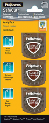 Запасные ножи для дисковых резаков Fellowes® Neutron/Proton/Electron 3шт волна/перфорация/биговка