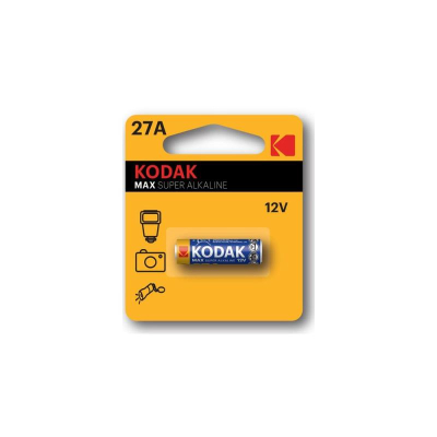 Батарейка Kodak 12V 27A/MN27 MAX SUPER Alkaline в блистере