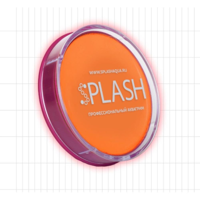 Грим для лица и тела SPLASH 30г неоновый оранжевый