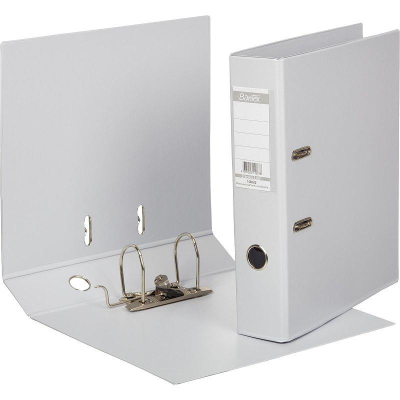 Папка файл A4&nbsp;&nbsp;70мм Attache Selection 'StrongLine' PVC разобранная серая