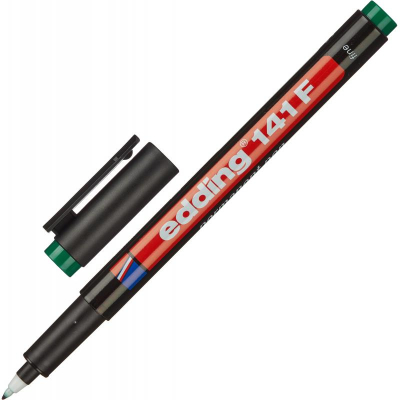 Маркер OHP-CD Edding круглый 0.6мм зеленый