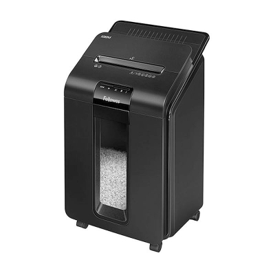 Шредер с автоподачей листов P-4ст 100л 4.0х10мм Fellowes® AutoMax® 100M Home@Office до 1000лист/день корзина 23 литра