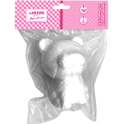 Заготовка для декорирования из пенопласта deVENTE 'Тигр' 12.5х9.3х9см