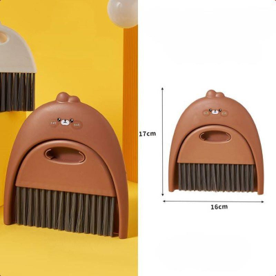 Веник с совком ILIkeGift 'Bear' 15.5х17х2см