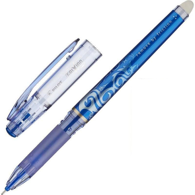 Ручка гелевая стираемая Pilot 0.5мм Frixion синяя