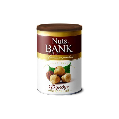 Орех фундук обжаренный NUTS BANK 200г