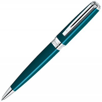 Ручка шариковая Waterman Exception Slim Green ST Medium синие чернила