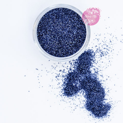 Блестки пищевые Sweety Kit синий темный 0.5-1мм 4г