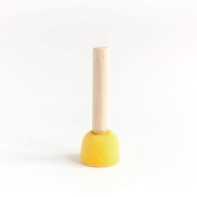 Кисть поролоновая круглая 30мм Малевичъ