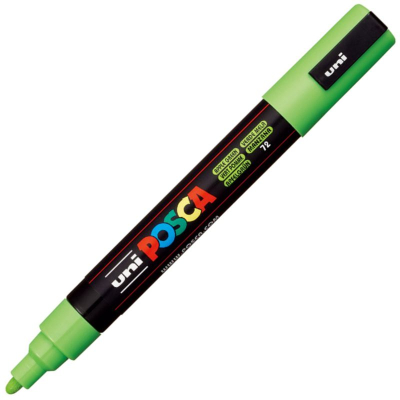 Маркер декоративный Uni Posca 1.8-2.5мм зеленое яблоко (72)
