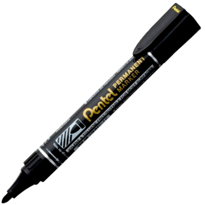 Маркер перманентный Pentel круглый  2.0мм 'Extra Large Point' черный