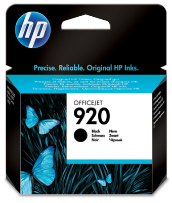 Картридж струйный HP №920 OfficeJet 6000/6500/7000/7500 черный ресурс 420стр