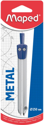 Циркуль металлический Maped Start Metal 13см с грифелем 2мм в блистере