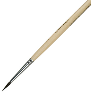 Кисть белка круглая Сонет № 2 (2.5мм) ручка 25см