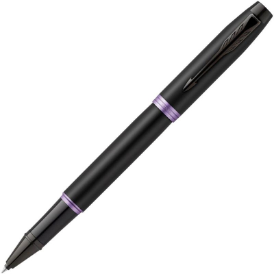 Роллер Parker IM Vibrant Rings T315 Amethyst Purple PVD Fine черные чернила