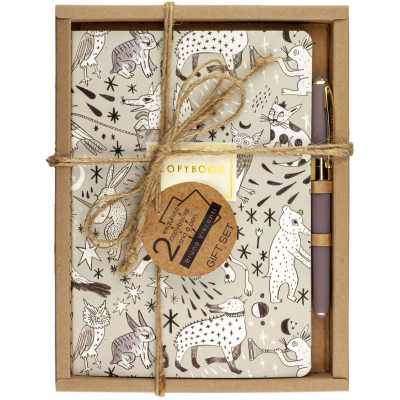 Набор ручка шариковая 'Monaco' +тетрадь 2шт BrunoVisconti® 'Средневековье'